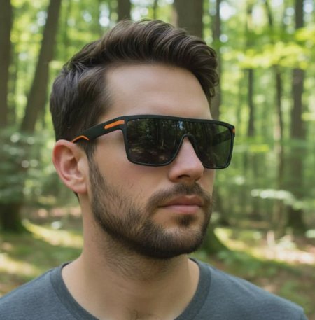 نظارة شمسية مربع